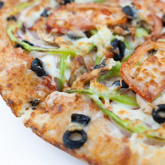 From The Garden Pizza at Pizza Time Calgary - Vegetarian pizza delivery Calgary